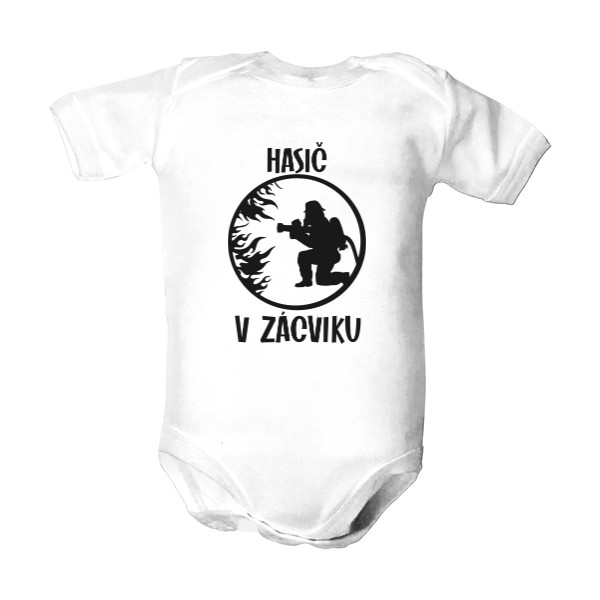 Dětské body  s potiskem Hasič v zácviku body