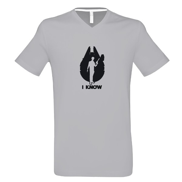 Tričko s potiskem I know