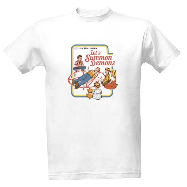 Tričko s potiskem Let’s Summon Demons